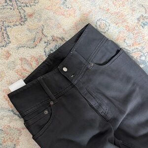 MM6 Margiela Black High-Rise Skinny Jeans
